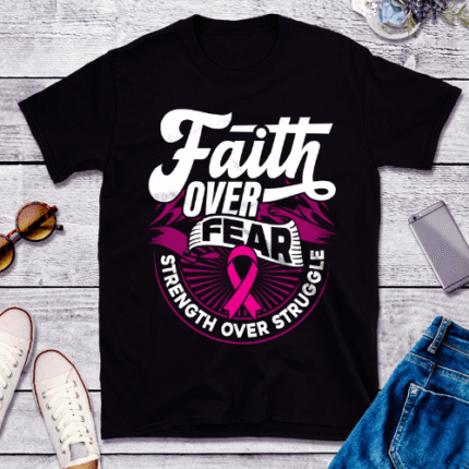 Classic Black T-Shirt with Bold Print